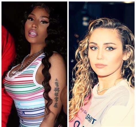 Nicki Minaj & Miley Cyrus Officially End Years-Long Feud - theJasmineBRAND