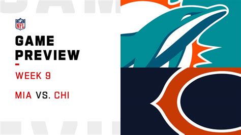 Miami Dolphins vs. Chicago Bears preview | Week 9