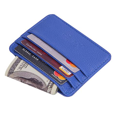 Slim Card Holders Men Litchi Pattern Bank Credit Card Holder Male ID Cards Case Driver License ...