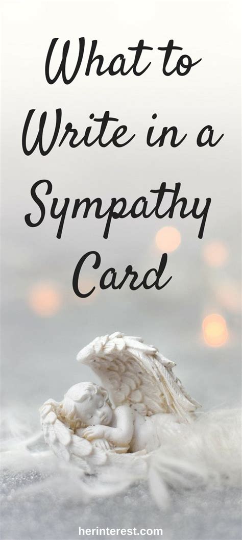 What to Write in a Sympathy Card | Sympathy cards, Sympathy, Condolence card