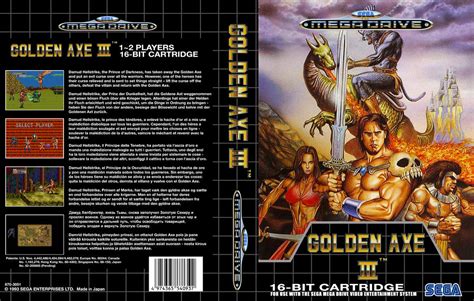 Golden Axe III Mega Drive Custom Box Cover v.1.2 by sidious000 on ...