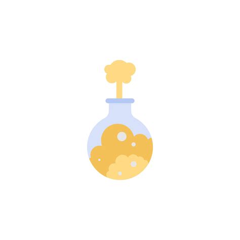 Chemistry, beaker color vector icon illustration 23202167 Vector Art at ...