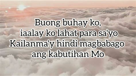 Goodness of God Tagalog lyrics | Kabutihan ng Diyos - YouTube