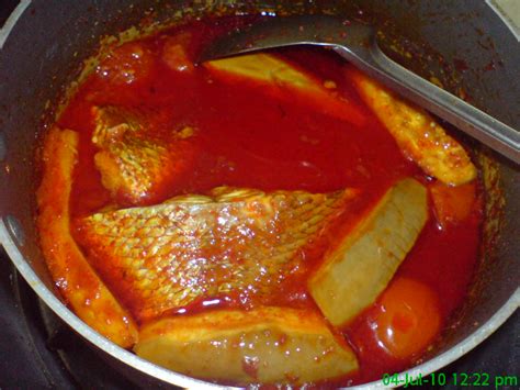 MAS'S FAMILY: asam pedas ikan merah dan ikan masak asam