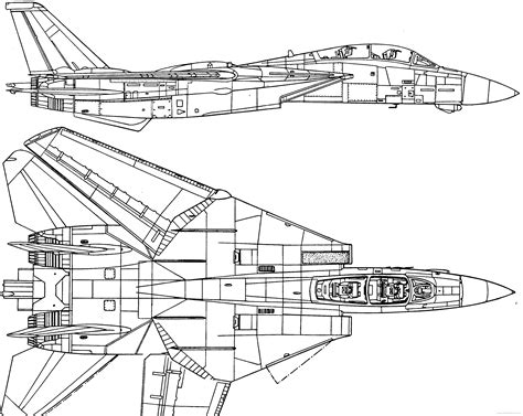 F 14 Tomcat Schematic