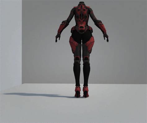 ArtStation - Shadow armor science realism character of science and ...