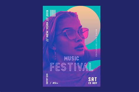 Duotone Poster - Music Festival on Behance Graphic Design Tips, Graphic ...