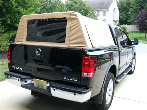 homemade truck topper canvas truck bed cover canvas truck bed cap ...