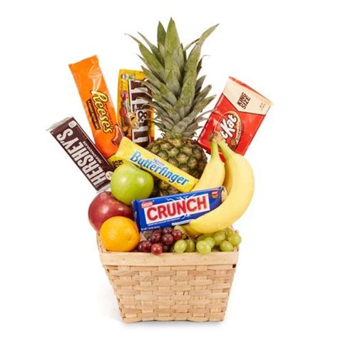 Fruit And Chocolate Basket at Send Flowers