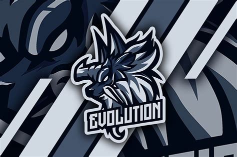 evolution - Mascot & Logo Esport | Ilustraciones