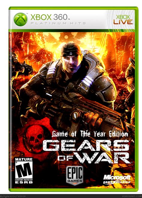 Gears of War Xbox 360 Box Art Cover by Digital Kill3r 27