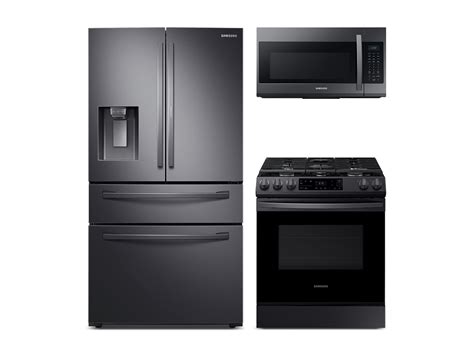 Samsung Food Showcase 4-Door French Door Refrigerator, Smart Slide-in ...