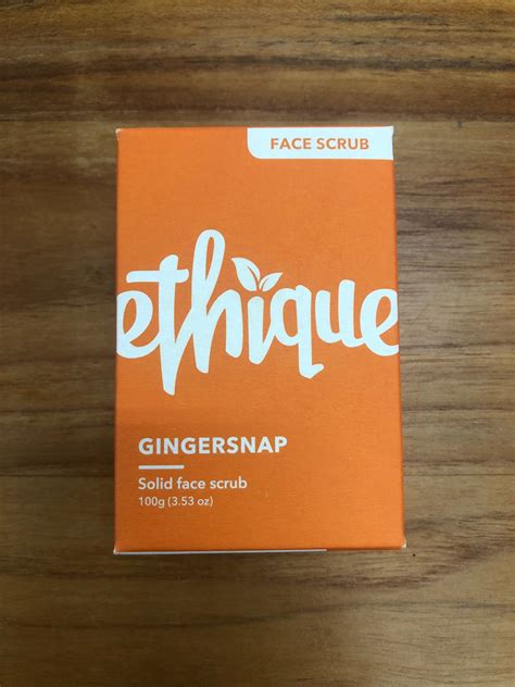 Ethique Face Scrub - Gingersnap — The Hub Bulk & Bare