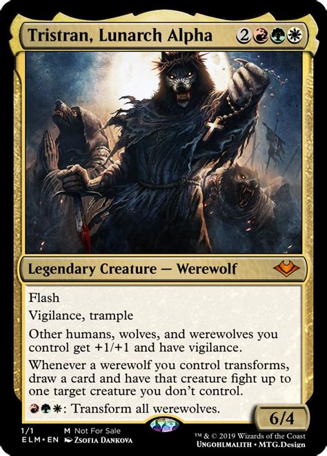 Tristran, Werewolf Commander : custommagic