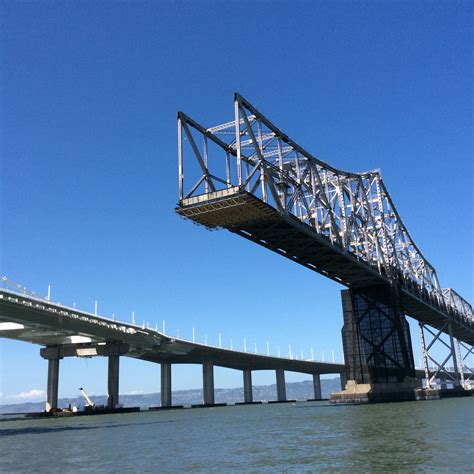 Demolition of old San Francisco - Oakland Bay Bridge | Bay bridge, Bay ...