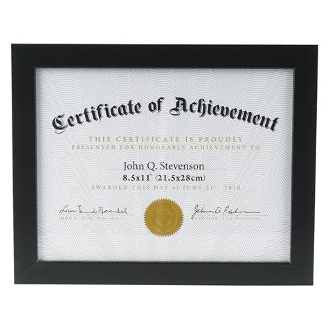 Wholesale Certificate Frame- 11" Black | | BLACK