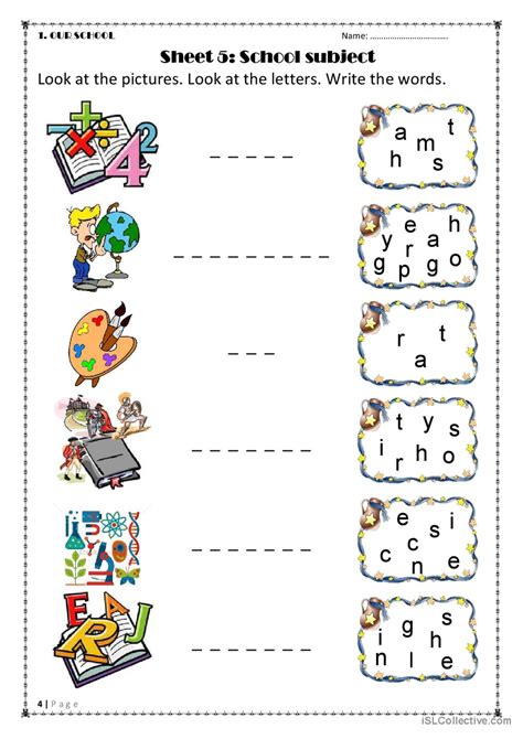 Super minds 3 - Lesson 1: Our school: English ESL worksheets pdf & doc