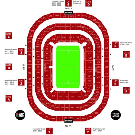 25+ Twickenham stadium seating plan for concerts