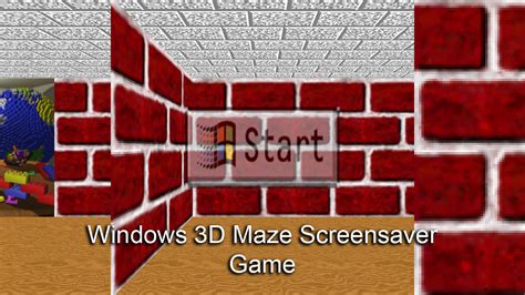 Windows 3d maze screensaver remake - grandbetta