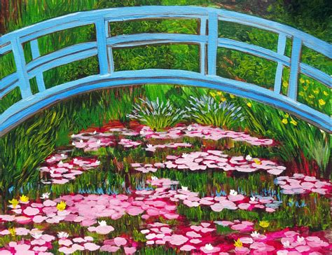 MONET’S BRIDGE OVER GIVERNY – Main Avenue Galleria & School of Art