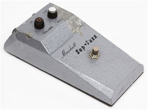 1966 Marshall Supa Fuzz | Guitar pedals, Guitar effects pedals, Effects ...