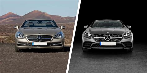 Mercedes SLC vs SLK: facelift comparison | carwow