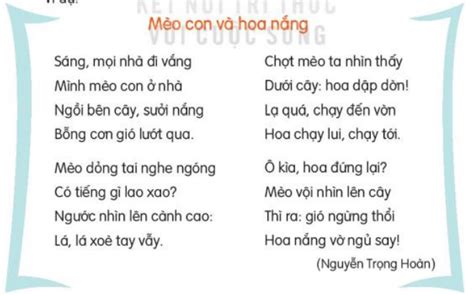 Tìm đọc bài văn, bài thơ... viết về hiện tượng tự nhiên (nắng, mưa, gió ...