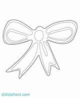 Ribbon Coloring Pages Printable sketch template
