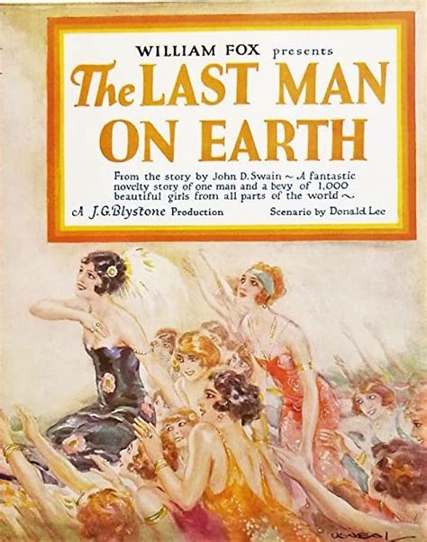 The Last Man on Earth (1924) | Last man, Man, Earth