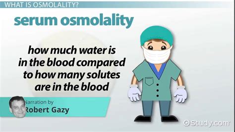 Serum Osmolality Definition, Calculation & Interpretation - Lesson | Study.com