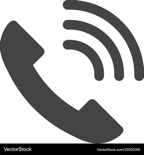 Telephone icon graphic design template Royalty Free Vector