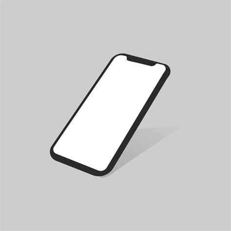 Realistic smartphone mockup 11259370 Vector Art at Vecteezy