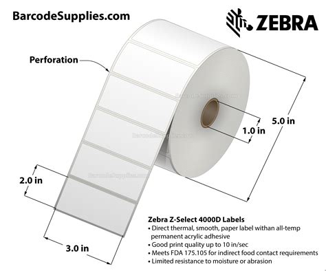 Zebra GX420D Labels | BarcodeSource, Inc.