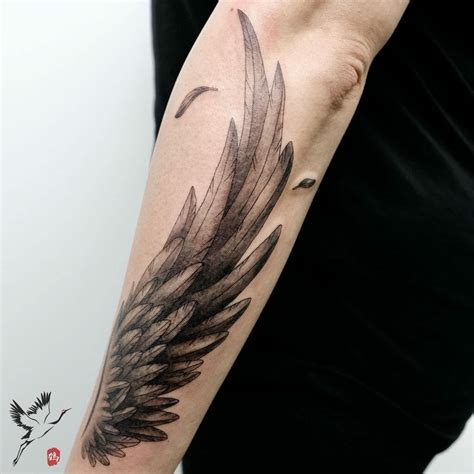 Exploring 100+ Exquisite Forearm Wing Tattoo Drawing Ideas – Amazing Xanh