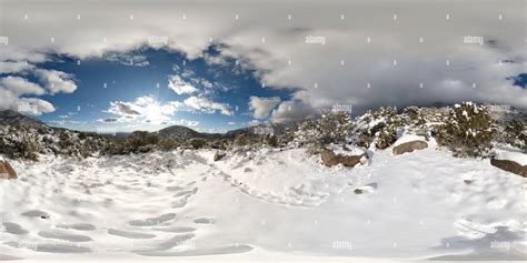 360° view of The Sandia Mountains Albuquerque - Alamy