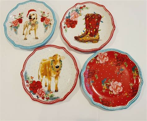 Pioneer Woman Christmas Appetizers - New Pioneer Woman Christmas Appetizer Plates Full Set Of 10 ...