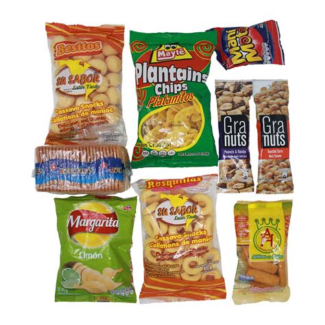 Colombian Snacks Sampler Box | Mecato Colombiano | Cookies, Chips ...