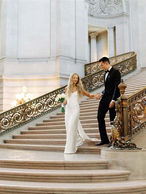 Classic San Francisco City Hall Wedding - Samantha Look