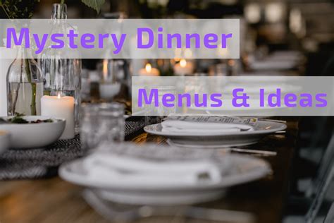 The 35 Best Ideas for Mystery Dinner Ideas - Best Recipes Ideas and ...