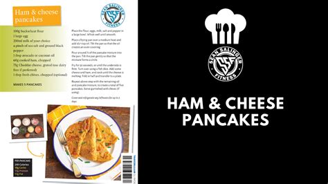 Ham & Cheese Pancakes