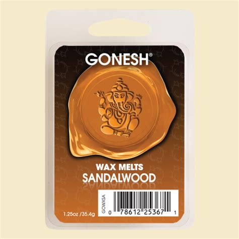 Sandalwood Wax Melts | Gonesh Incense