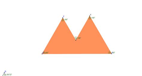 Equal Angular concave pentagon – GeoGebra