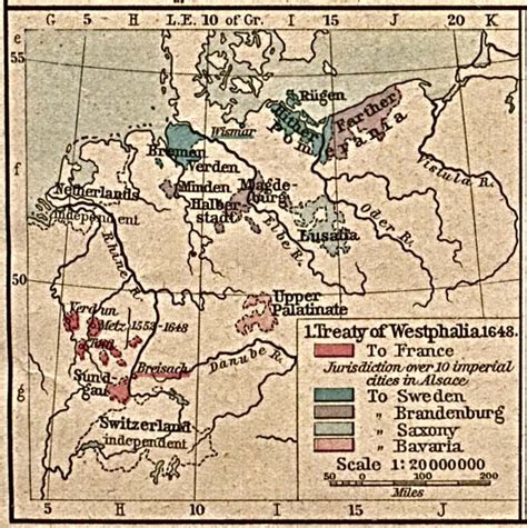 Westfalen Frieden (1. Treaty of Westphalia) 1648 | FEEFHS