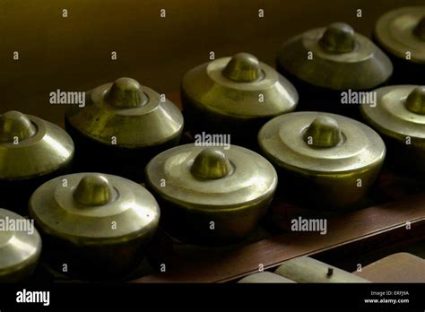 Gamelan gongs from Indonesia Gong Stock Photo - Alamy