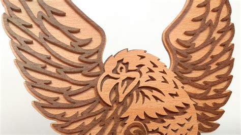 C121-eagle Scroll Saw Pattern pdf Dxf Svg Eps - Etsy