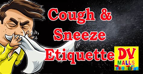 Cough and Sneeze Etiquette — Divisoria Shopping Malls