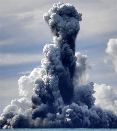 Underwater eruption near Tonga | Earth, fire & water | Volcano, Science nature, Underwater