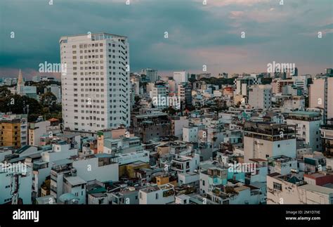 The skyline of Ho Chi Minh City, Vietnam Stock Photo - Alamy