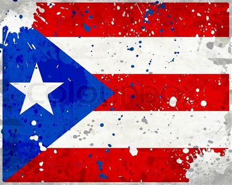 Puerto Rico Flag Graffiti