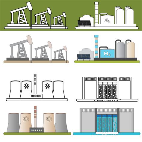 Sources of Energy Clipart | Renewable and Non Renewable Energy Sources | Made By Teachers